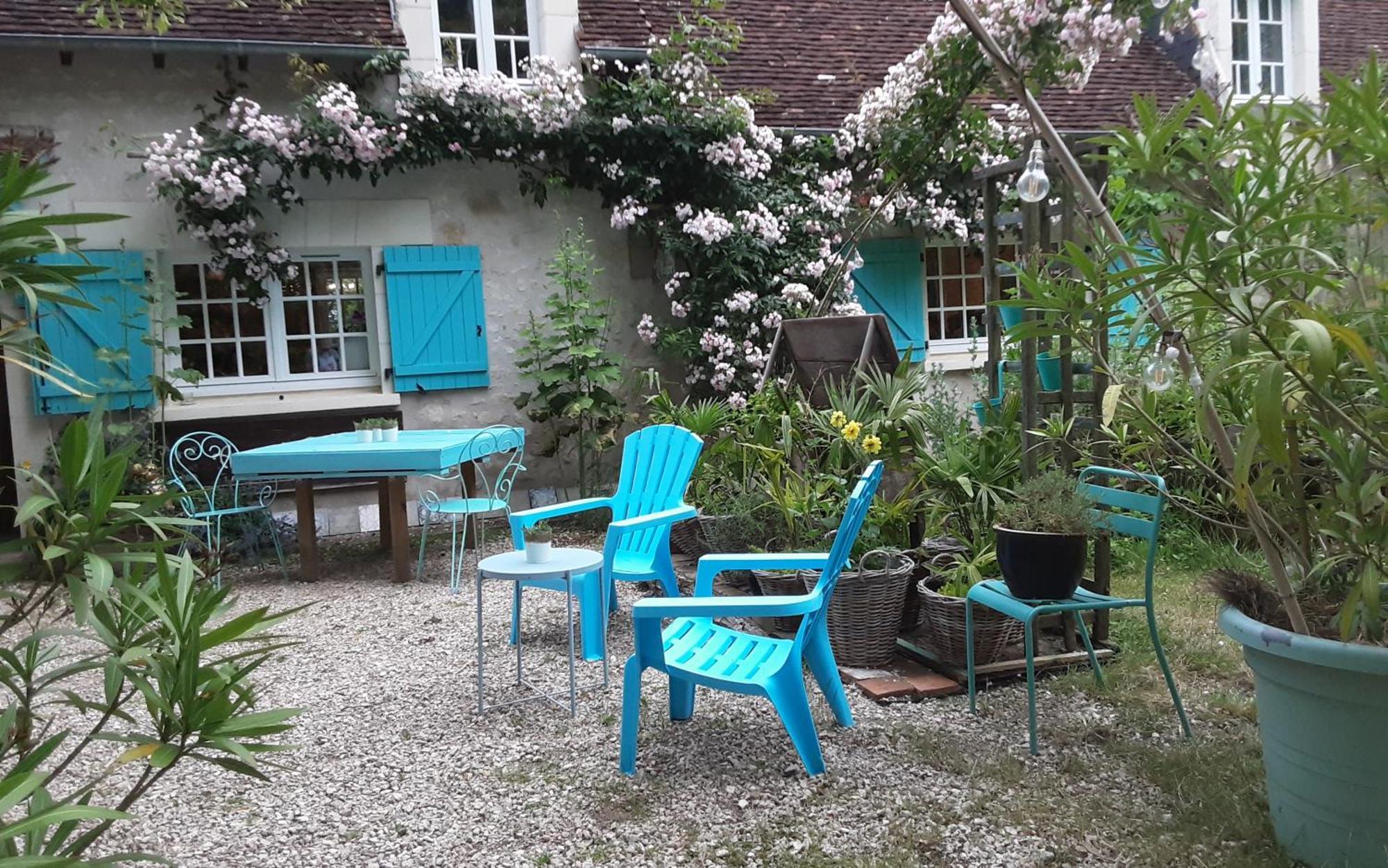 Bed and Breakfast 'La Menagerie' Chateauvieux  Экстерьер фото
